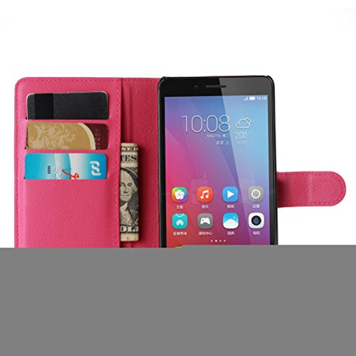 NEKOYA Custodia Huawei Honor 5X, Cover Huawei Honor 5X, Custodia Huawei Honor 5X Portafoglio con Interno TPU Antiurto, Supporto Stand, Wallet Case per Huawei Honor 5X,con Magnetico Snap