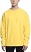 Produktbild Urban Classics Herren Oversized Open Edge Crew Pullover, Chrome Yellow, XXL