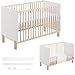Umami - Lettino per co-sleeping, 120 x 60 cm, con kit per co-sleeping e ringhiere, per convertire la culla in letto