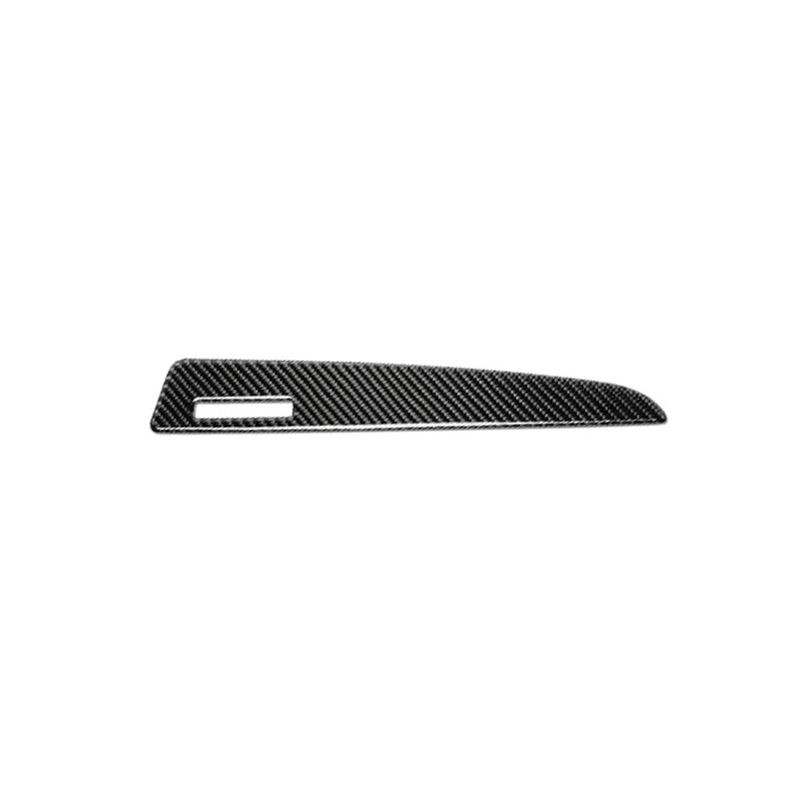 Car Interior Moulding Accessories for Q5 8R 2010-2018 SQ5 8R Car Interior Carbon Fiber Dashboard Trim Cover Copilot Dashboard Panel Sticker
