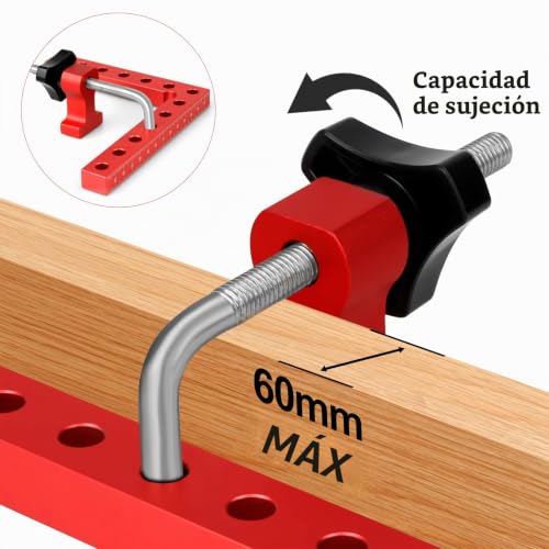 Escuadra recta carpintería 4 Imagen adicional