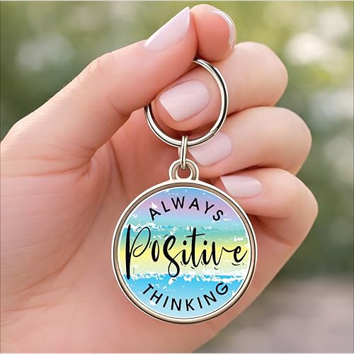 Image of MG | Protective Evil Eye /Spiritual Symbols /Om /Motivational Keychains | Double-Sided Metal Key Ring | Good Luck and devine Charm for Car, Bike, Home & Office