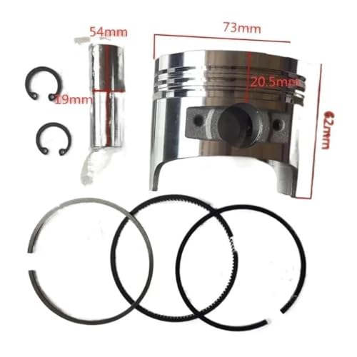 Segments de piston 173F 5HP pour réparer une perte de compression