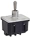 Toggle Switch On-On-On 4PDT 10A @ 277V Screw Terminals