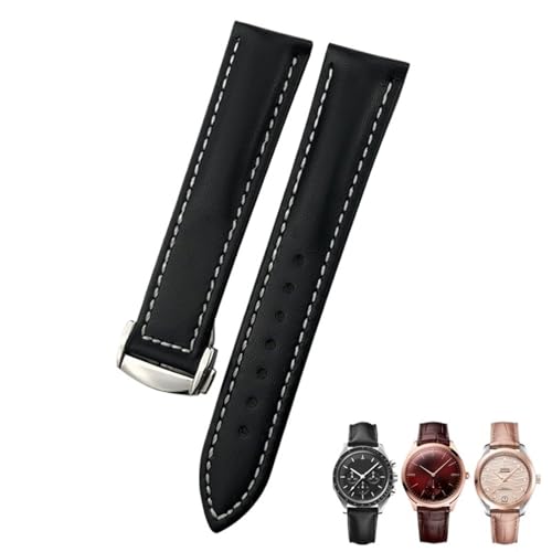 Bracelets de montre en cuir marron 22mm BIK au quotidien professionnel