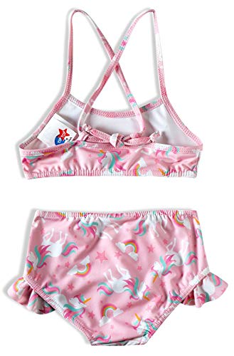 Biquíni Unicórnio, Tip Top, Kids Menina, Rosa Claro, 6