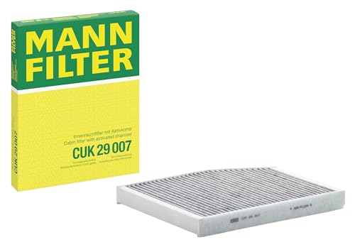 MANN-FILTER CUK 29 007 Innenraumfilter/Kabinenluftfilter - Pollenfilter mit Aktivkohle - für Pkw + Transporter