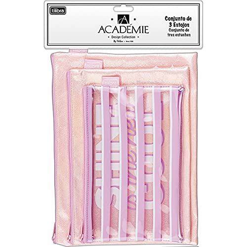 Estojo Conjunto Slim Académie Shine - Tilibra