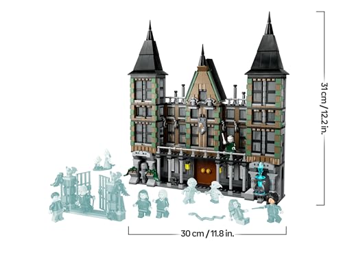 LEGO Harry Potter Le manoir des Malefoy - Jeu de Construction Collector pour garçons et Filles dès 10 Ans - 9 minifigurines Dont Dobby et Lord Voldemort 76453