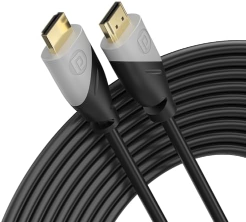 Portronics Konnect Sync 4K@60Hz HDMI to HDMI Cable, 5M Length with Support eARC and Compatible with Smart HDTV, Laptop, Monitor, Projector, eARC enable Soundbar(Black)