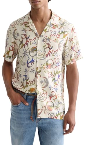 Chemise d'été Scotch & Soda Cosmic Sky XL idéale pour les soirées en terrasse