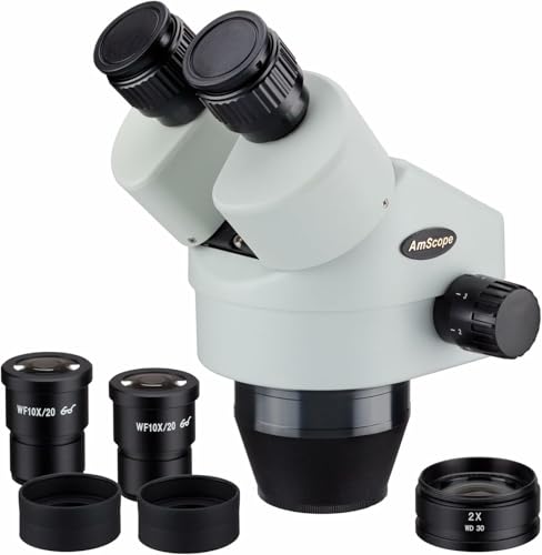 Image of AmScope SM790B 7X-90X Binocular Zoom Power Stereo Microscope Head