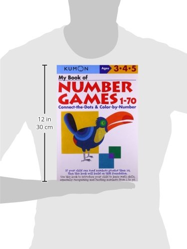 My Book of Number Games, 1-70: Ages 3, 4, 5