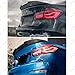 WheelX Real Carbon Fiber Rear Spoiler Compatible with 2012-2018 BMW F30 3 Series & 2014-2019 F80 M3 Sedan 4-Door, PSM Style Duckbill, Trunk Exterior High Kick Tail Deck Lid Wing Lip Splitter