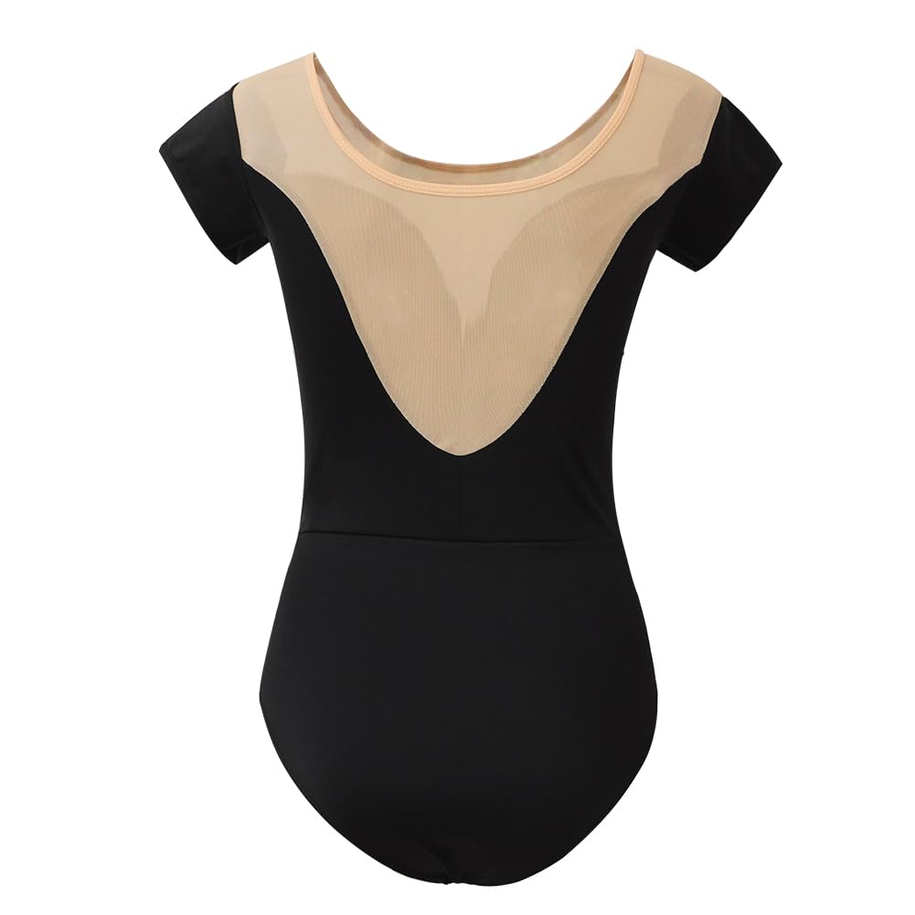 ROYAL SMEELA justaucorp danse classique femme body de danse classique pour femme justaucorps ballet adulte justaucorps danse manche courte justaucorps gymnastique gym body danse femme body danseuse
