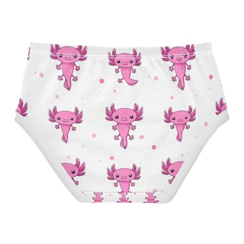 Cute Pink Axolotls Toddler Girls's Underwear 2T 202c13012