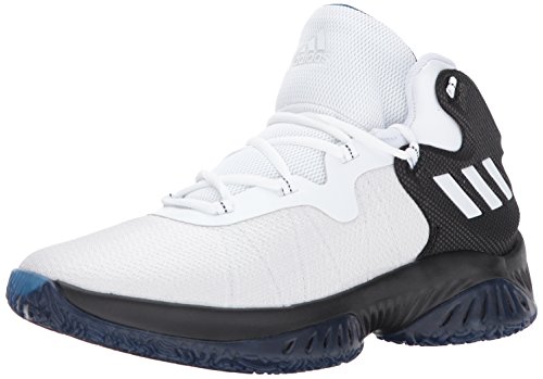 adidas Men's Shoes | Explosive Bounce Running, Black/White/Capital Blue, (12 M US)