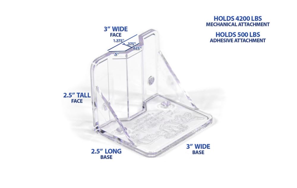 Snow Guards for Metal Roofing IceJax I Snow Guards 20 Pieces (Adhesive Mounted)