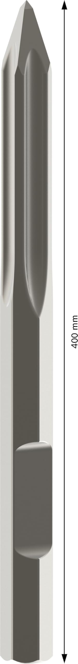 Bosch 1x Burin pointu PRO HEX 28-5C (pour Béton, Brique, Ø mm, Professional Accessoire Brise-béton)