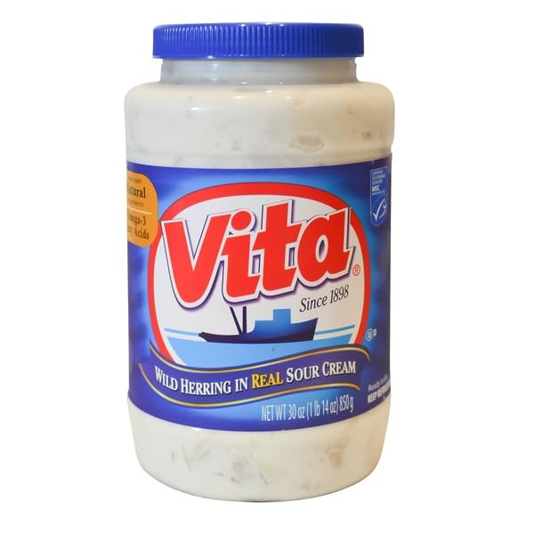 Vita Herring Sour Cream Sce - 30 Oz