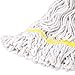 (2 Pack) Heavy Duty Mop Head Commercial Replacement for Floor Cleaning,Wet Industrial Cotton Looped End String Heads Refill,Yellow