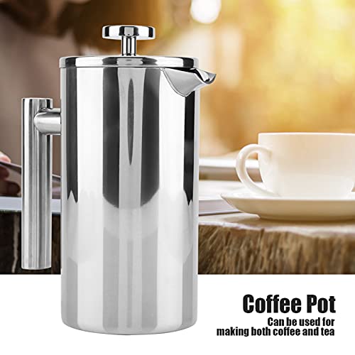 Coffee Press Pot, Anti- Scalding Tea Pot, with Filter Handle for Coffee Shop 800ml/ 1000ml for Home/