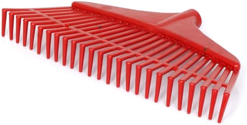 pokm toolsmarket - Rechen 42 cm – Kunststoff Laubrechen 29 Zinken Gartenrechen für Stiel Ø 27mm, für Erde Kompost Gartenrechen ohne Stiel pokm toolsmarket - Rechen 42 cm – Kunststoff Laubrechen 29 Zinken Gartenrechen für Stiel Ø 27mm, für Erde Kompost Gartenrechen ohne Stiel