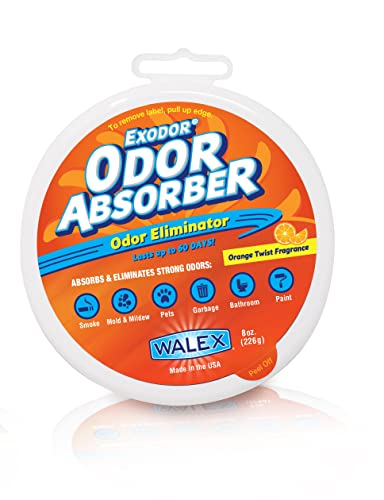 Walex ABSORBRETOT Exodor Odor Absorber - Orange Twist Scent, 8 oz.