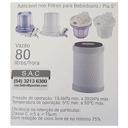 Refil p/ Purificador Carbon Block 5