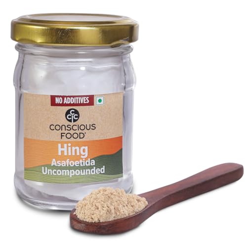 Image of Conscious Food Asafoetida, 10 gm | 100% Pure Hing | Non Compounded | Extra Strong & Hand Pounded