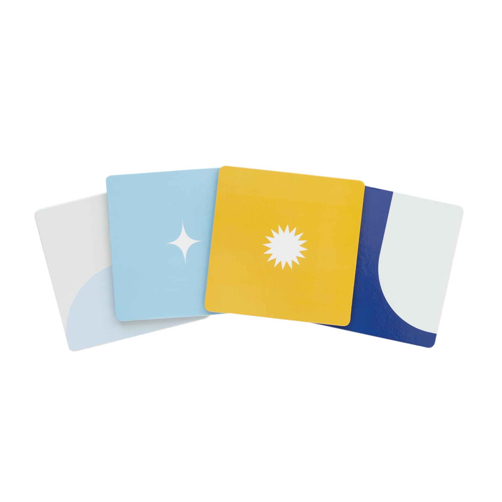 Kokonote Akalia Cork Coasters Set of 4 - 3.8 x 3.8 inches - 9.7 x 9.7 cm | Beer Mats | Outdoor & Table Coasters, SP001