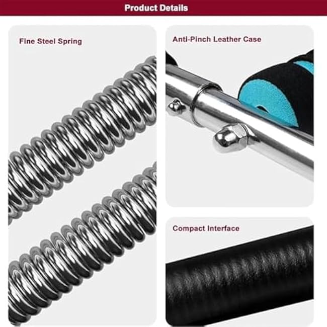 Twister Arm Trainer, Shaker Twister Arm Trainer, Portable Power Twist Arm Trainer, 40-100lb Chest Workout Equipment for Men, Forearm Strengthener, Portable Power Twister Bar for Home