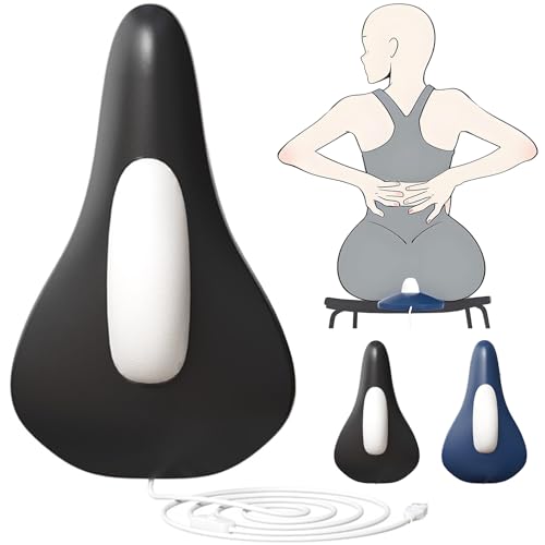 骨盤底筋トレーニング器具 電動 PC筋 トレーニング器具 産後ケア 尿漏れ予防 男女兼用 低騒音 插電式 ヒップアップ 内転筋 引き締め 筋肉強化 自宅用 高齢者対応 静音設計 足痩せ 骨盤矯正 (ブルー) [並行輸入品]