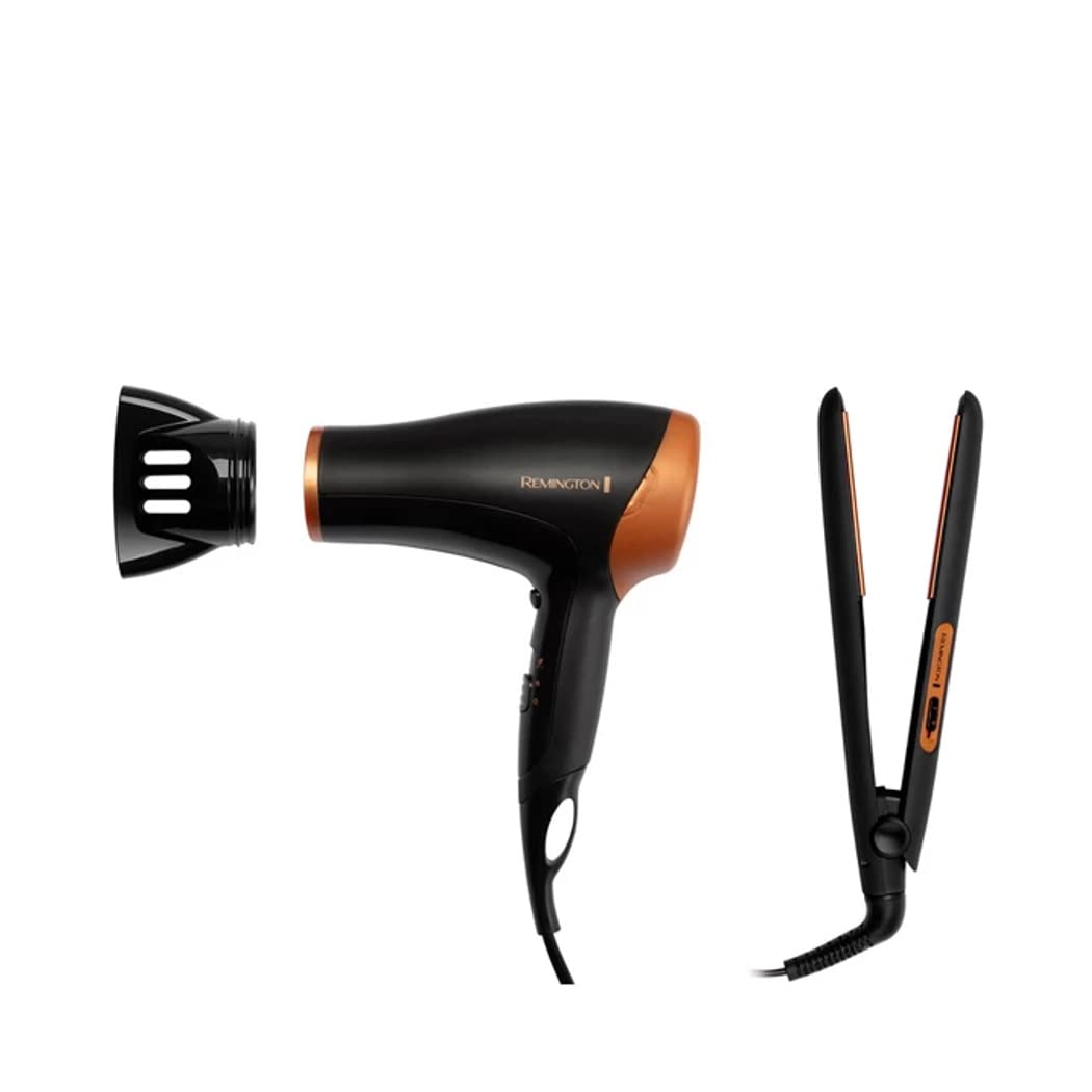 Remington Haartrockner D3012GP Keramikplatte Geschenkset