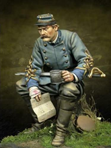 Figura de resina guerrero antiguo 1:24 sin montar miniatura 1