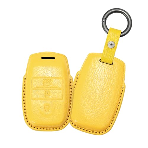 Coque de clé Kia anti rayures étui en cuir pour éviter les fissures