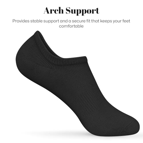 wernies No Show Socks Women Low Socks Non Slip Flat Boat Line 4/8 Pairs