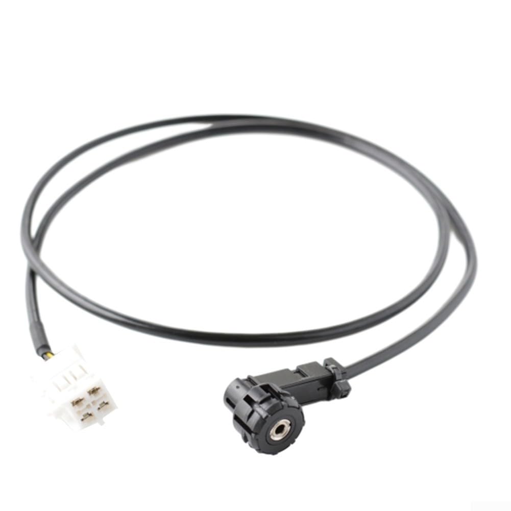 for Aux Input Radio Cable for Mercedes-Benz C-Class W203 CLK W209 Replaces A2034401808 4Pin Interface Car Audio & Video Adapters Compatibility with