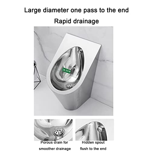 Urinoir à induction contre les odeurs en acier inoxydable pour toilettes - 5