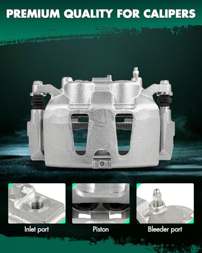 Image of SCITOO Front Driver Side Disc Brake Caliper 18B5402A Compatible For Dodge For Journey 2012-2020,With Bracket 1PC
