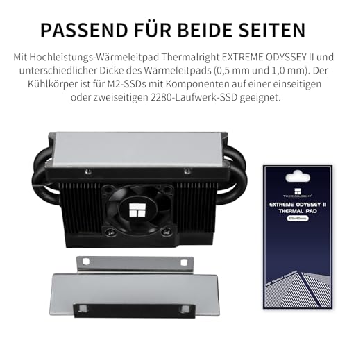 Thermalright HR10 2280 PRO refroidisseur SSD avec écran ARGB et 4 caloducs AGHP - 3