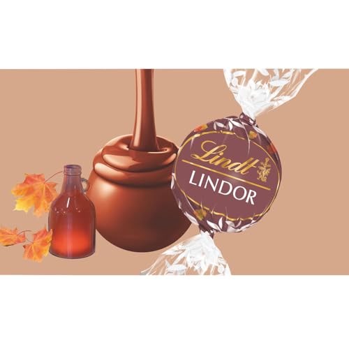 【 Lindt 公式】リンツ チョコレート リンドール メープル 3個入 ハロウィン 限定 ギフト プレゼントのサムネイル