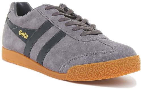 Image of Gola Equipe Suede - Sneakers for Men - Contrasting Wingflash - Heel Return - Durable Cupsole - Low Silhouette
