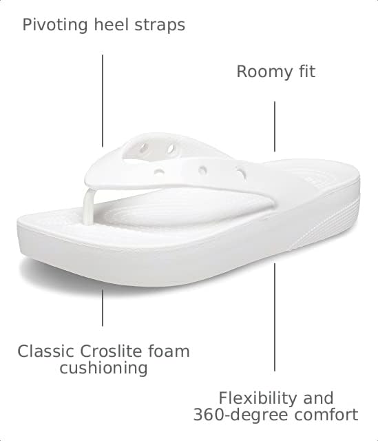 Image of Crocs Women's Platform Flip Flop Sandal