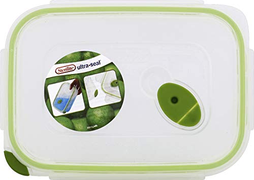 Sterilite Fba_3111606 3.1C Rectleaf Container, 3.1 Cup, New Leaf #TOP2