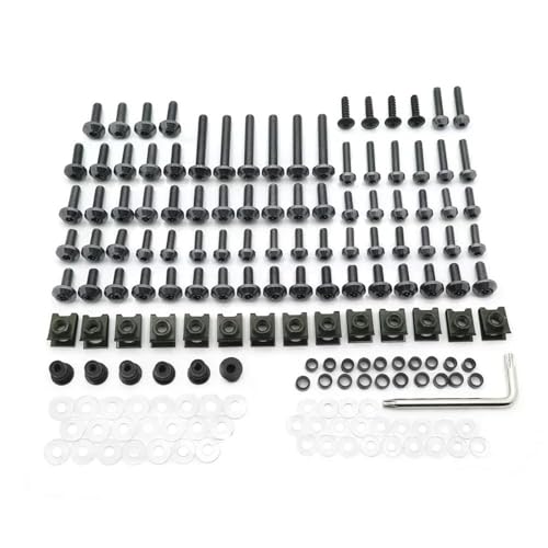 Kit pernos carenado para rutas en moto Ninja o Suzuki tornillos de titanio para carrocería