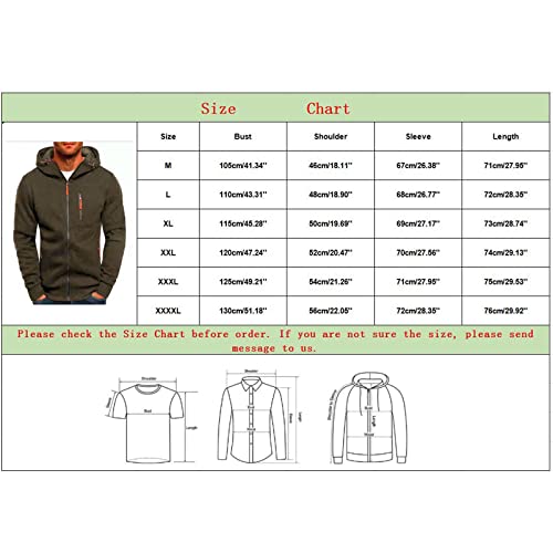 Men's Sports Casual Zipper Long Sleeve Hooded Sweater With Pockets Jogging Track And Field Gym Training Sweatshirt Jacket(Navy,Large) #TOP4