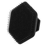 HOOWIFFY Silicone Face Cleaning Brush Portable Facial Exfoliator Scrubber Soft Manual Face Wash Brush