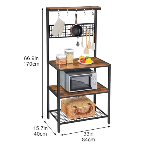 Étagère de rangement industrielle pour désencombrer votre plan de travail de cuisine