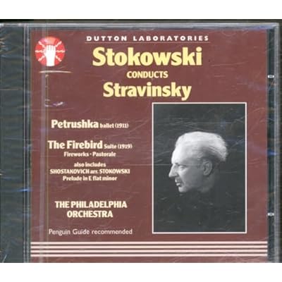 Leopold Stokowski conducts Stravinsky
